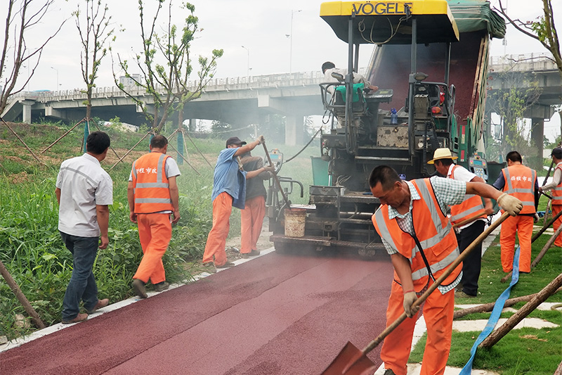 彩色瀝青道路