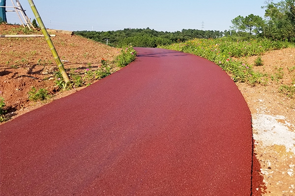 彩色瀝青路面