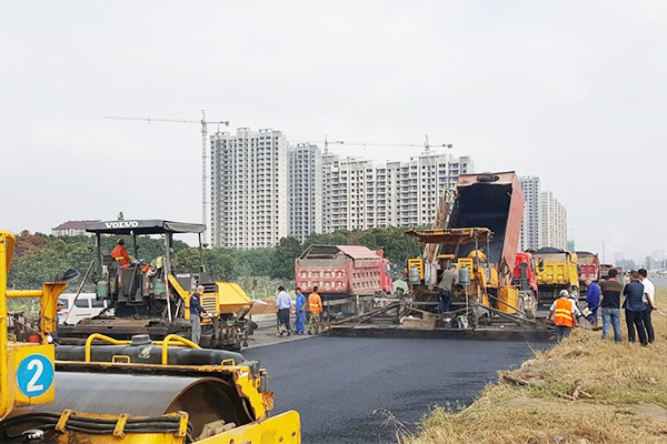 南京道路瀝青路面施工